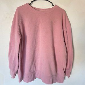 Women's Mauve Pink Sweater - Size Large